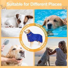 Sabypaws Quick-Dry Microfiber Dog Bathrobe