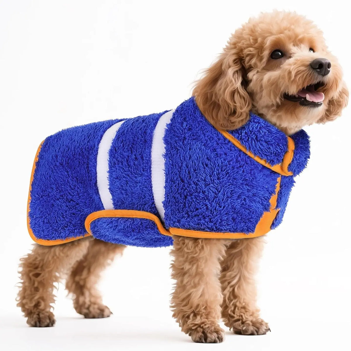 Sabypaws Quick-Dry Microfiber Dog Bathrobe