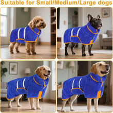 Sabypaws Quick-Dry Microfiber Dog Bathrobe